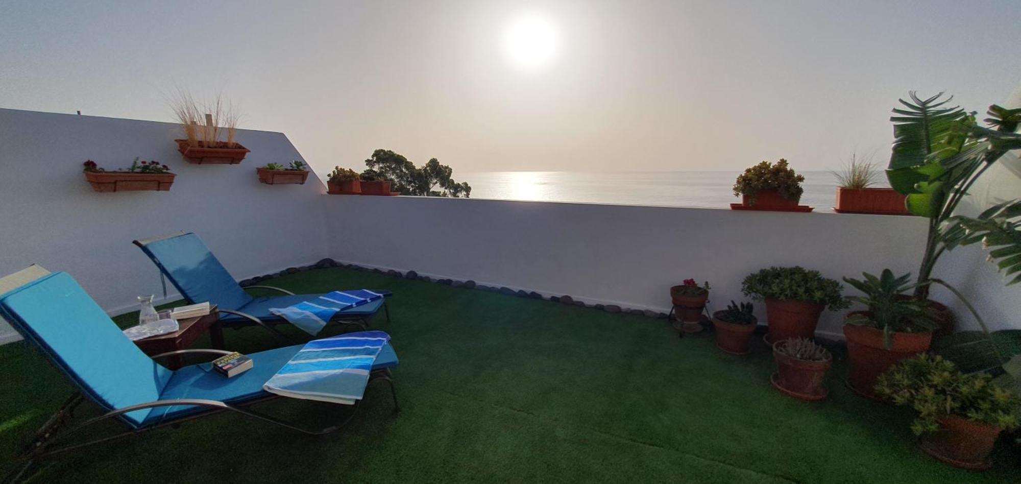 Las Caletillas Sea View Penthouse كانديلاريا المظهر الخارجي الصورة